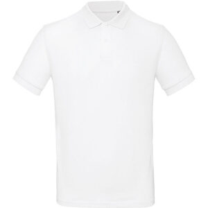 polo homme blanc en coton bio