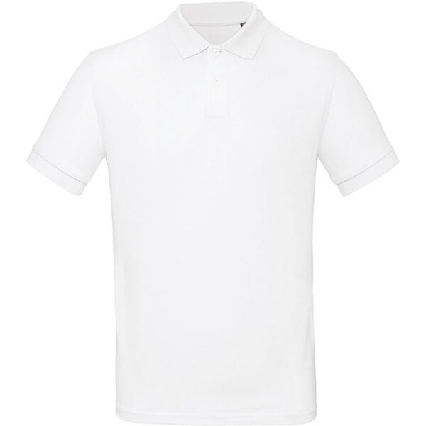 polo homme blanc en coton bio