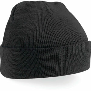 bonnet à revers noir
