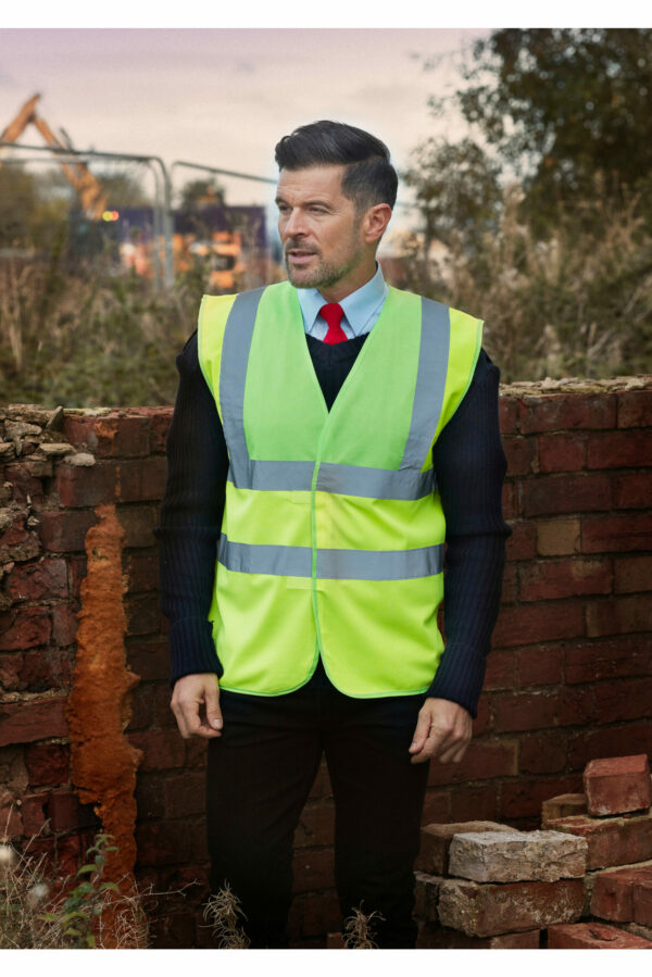 Gilet haute visibilité personnalisable – Image 2