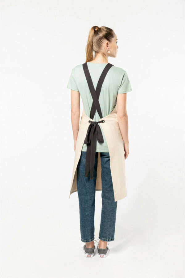 Tablier de cuisine coton bio personnalisable – Image 3