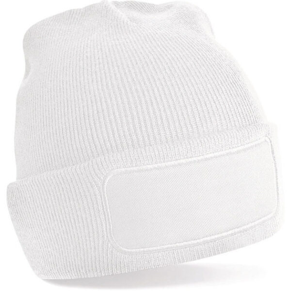 bonnet avec patch broderie