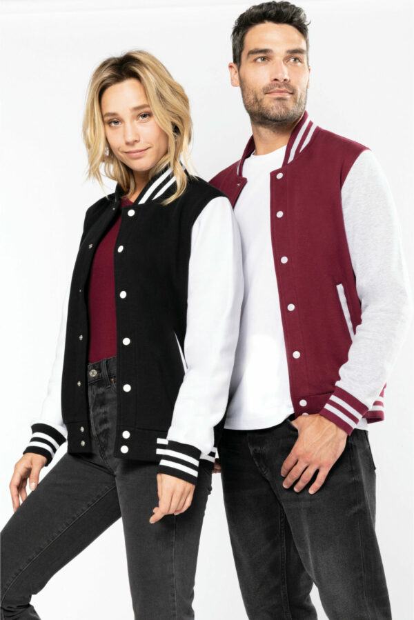 Veste Teddy à molleton pour BDE