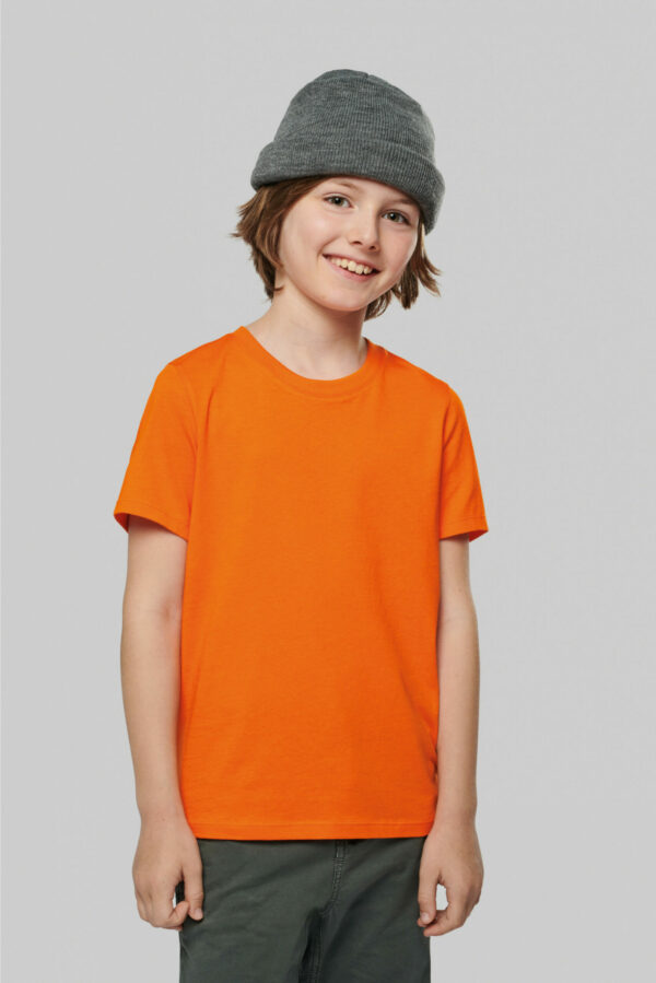 t-shirt pour enfant en coton biologique