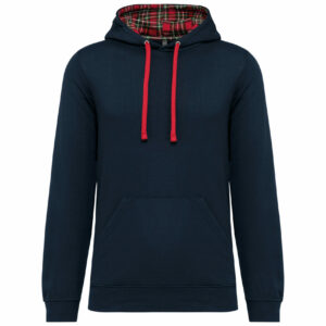 sweatshirt à motifs tartan