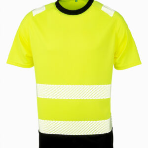t-shirt de sécurité haute visibilité recyclé