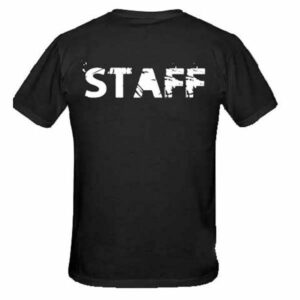t-shirt staff personnalisable
